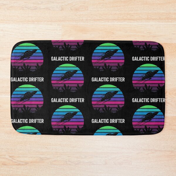 Item preview, Galactic Drifter – Retro UFO Design designed and sold by Dogandesighn.