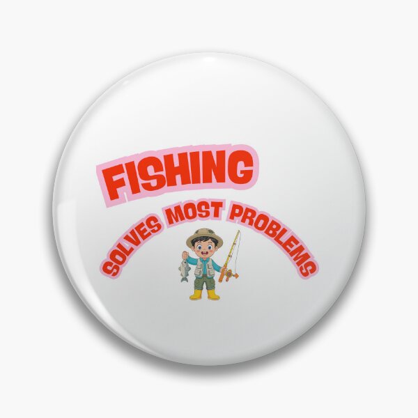 Item preview, Fishing Solves Most Problems Funny Fishing Quote Shirt | Fisherman Humor Gift | Angler Life Design designed and sold by Anasalseady.