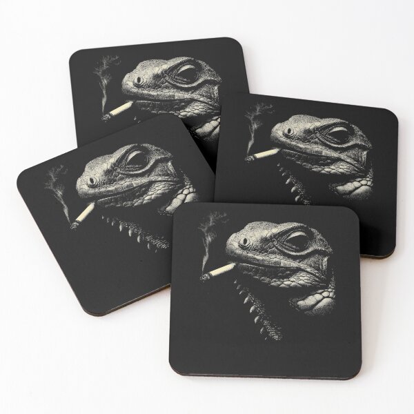 Item preview, Cool Iguana Smoking Cigarette Vintage Reptile designed and sold by k3rstman1.