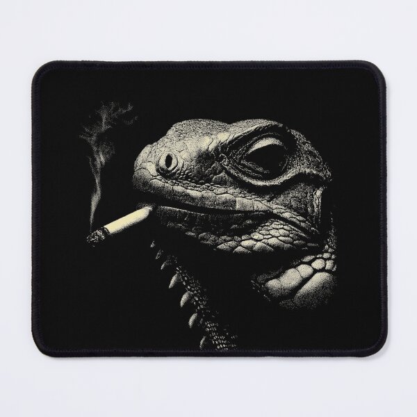 Item preview, Cool Iguana Smoking Cigarette Vintage Reptile designed and sold by k3rstman1.