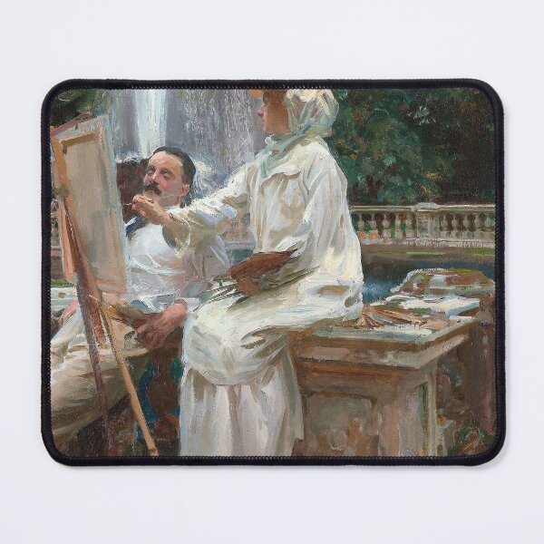Item preview, John singer sargent The Fountain, Villa Torlonia Frascati, Italy designed and sold by TeeARTHY.