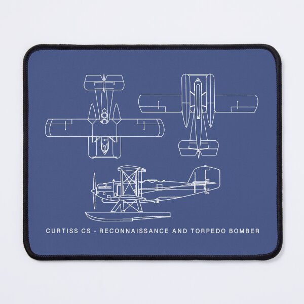 Item preview, Curtiss CS Biplane Torpedo Bomber Blueprints designed and sold by MilitaryMart.