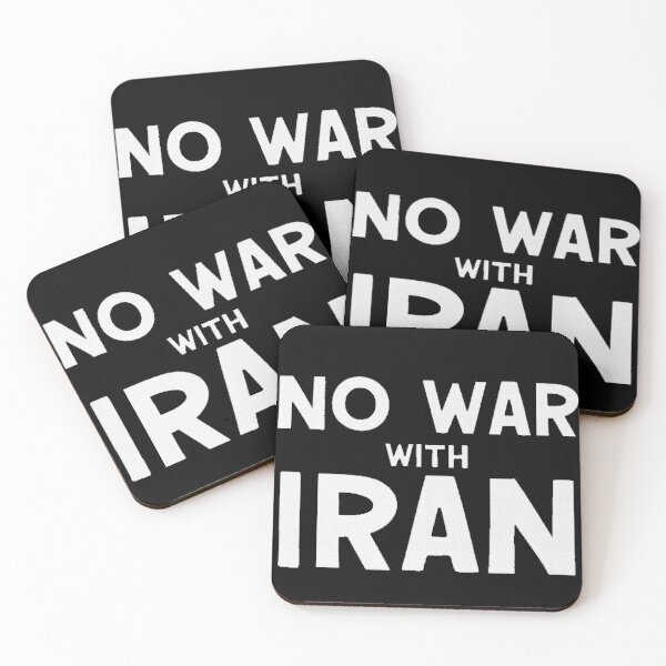 Item preview, No War with Iran designed and sold by WizardGDuck.