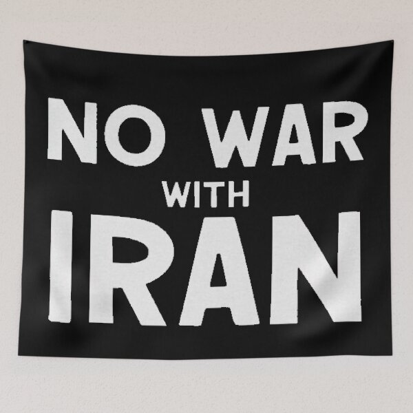 Item preview, No War with Iran designed and sold by WizardGDuck.