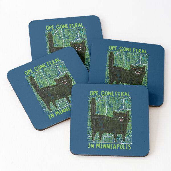 Item preview, Gone Feral In Minneapolis designed and sold by KilkennyCat Art.