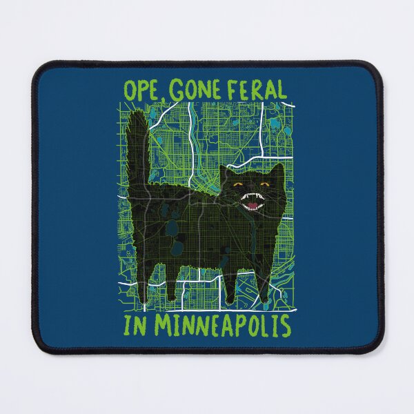 Item preview, Gone Feral In Minneapolis designed and sold by KilkennyCat Art.
