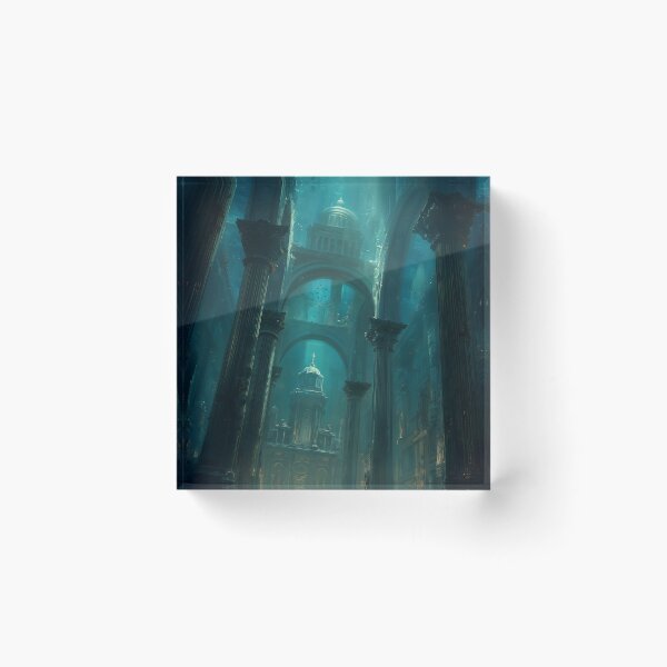 Item preview, Cathedral of the Drowned Light designed and sold by oanaunciuleanu.