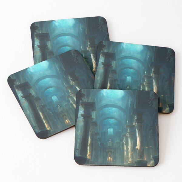 Item preview, Cathedral of the Drowned Light designed and sold by oanaunciuleanu.