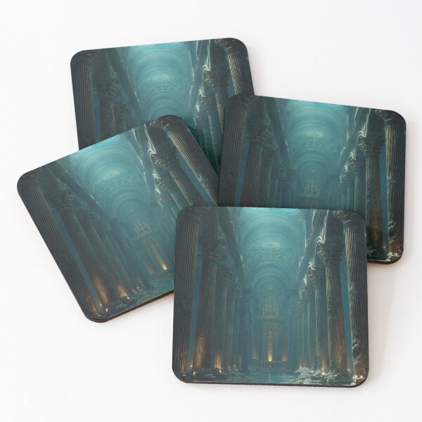 Item preview, Cathedral of the Drowned Light designed and sold by oanaunciuleanu.