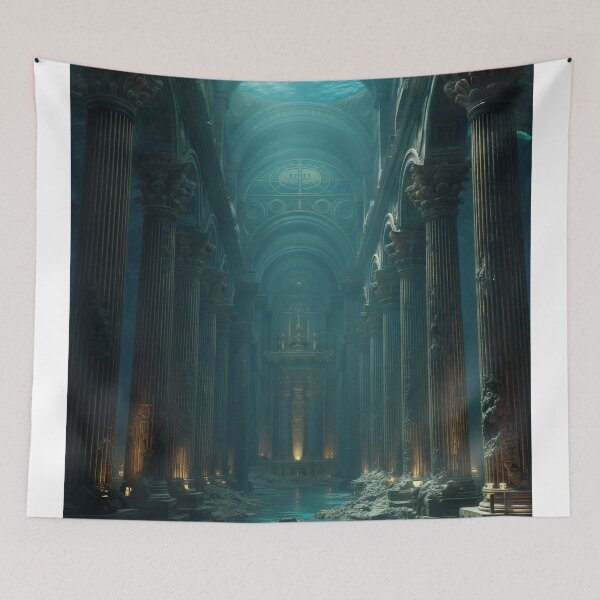 Item preview, Cathedral of the Drowned Light designed and sold by oanaunciuleanu.