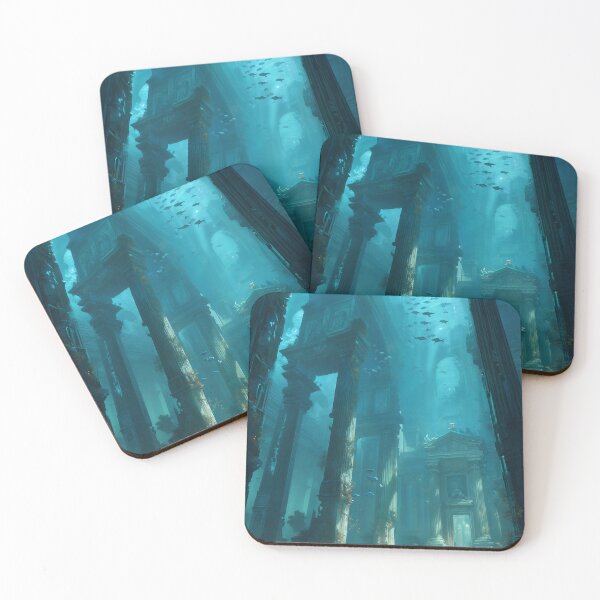 Item preview, Cathedral of the Drowned Light designed and sold by oanaunciuleanu.