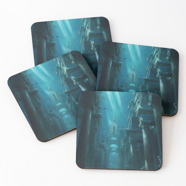 Item preview, Cathedral of the Drowned Light designed and sold by oanaunciuleanu.