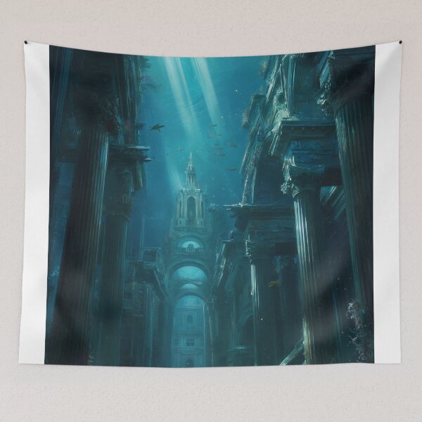 Item preview, Cathedral of the Drowned Light designed and sold by oanaunciuleanu.