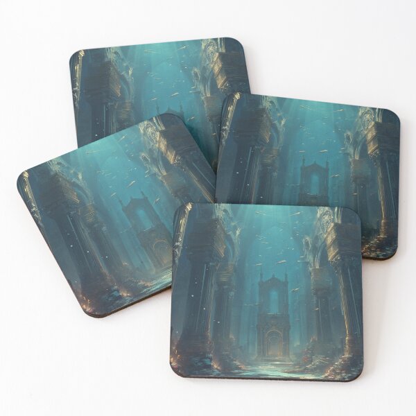 Item preview, Cathedral of the Drowned Light designed and sold by oanaunciuleanu.
