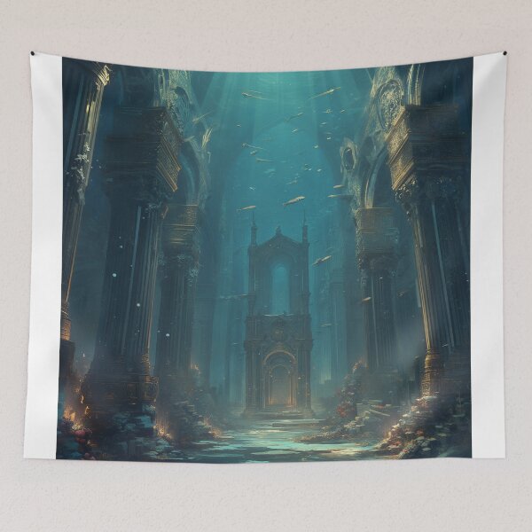 Item preview, Cathedral of the Drowned Light designed and sold by oanaunciuleanu.