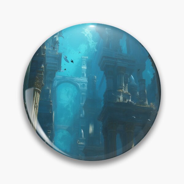 Item preview, Cathedral of the Drowned Light designed and sold by oanaunciuleanu.