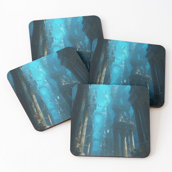 Item preview, Cathedral of the Drowned Light designed and sold by oanaunciuleanu.