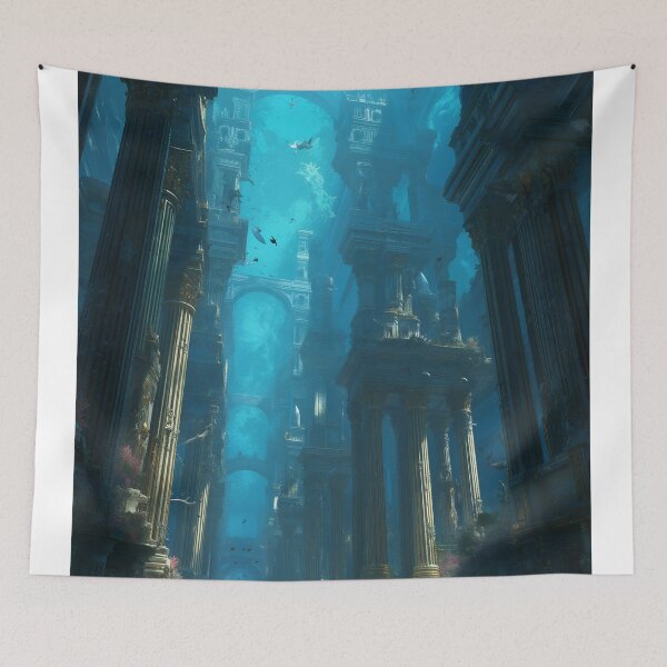 Item preview, Cathedral of the Drowned Light designed and sold by oanaunciuleanu.