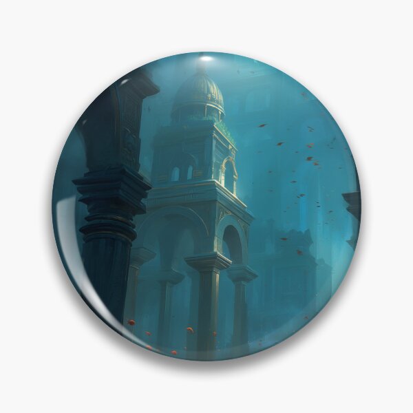 Item preview, Cathedral of the Drowned Light designed and sold by oanaunciuleanu.