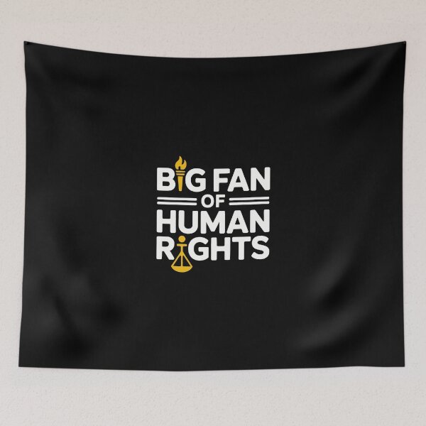 Item preview, Big Fan of Human Rights designed and sold by jkrphoto.