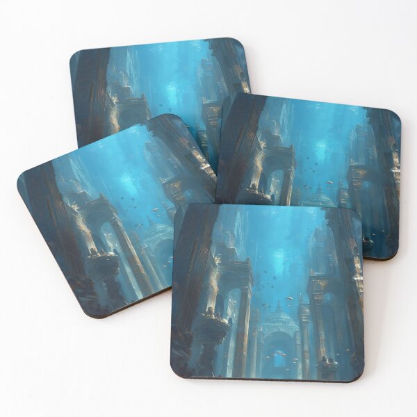 Item preview, Cathedral of the Drowned Light designed and sold by oanaunciuleanu.