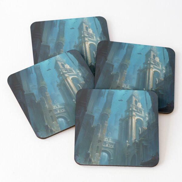 Item preview, Cathedral of the Drowned Light designed and sold by oanaunciuleanu.