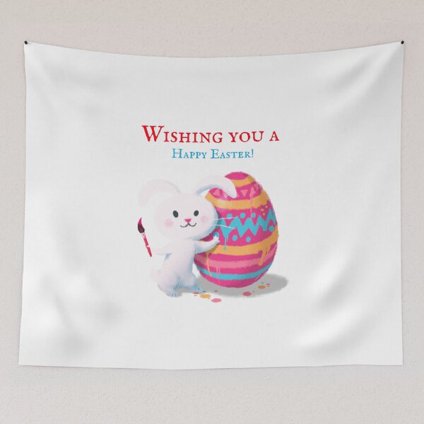 Item preview, Wishing You A Happy Easter! Happy Easter!✨#easter #happyeaster #egg #bunny designed and sold by Fanybany.