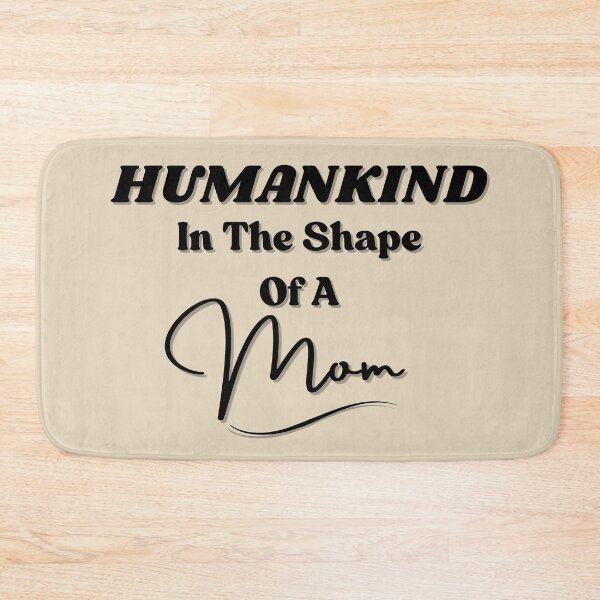 Item preview, Humankind shape of a mom monochrome designed and sold by StoneybrokeM.