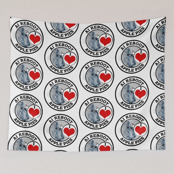 Item preview, Artificial Intelligence Reboot - I Love Apple Pies. designed and sold by MPC-Mince-Pies.