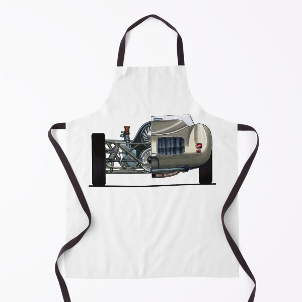 Item preview, Exclusive cutaway drawing rear part legendary germany gray racing car 718 RSK Spyder Targa Florio with flat air cooled engine designed and sold by Cars23.