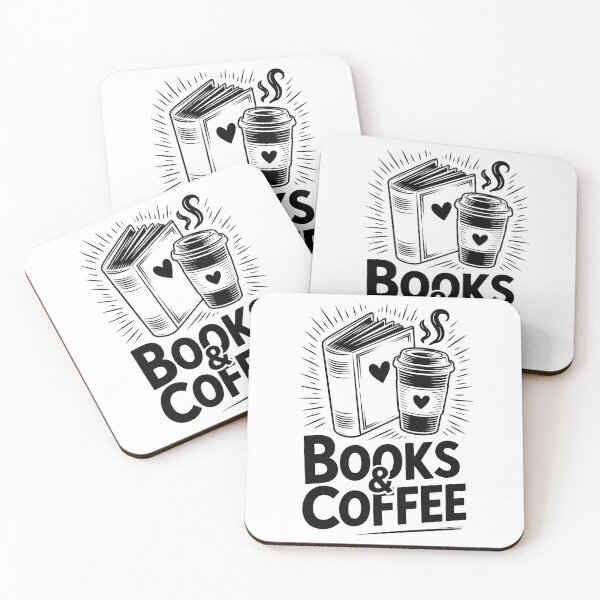 Item preview, Books and Coffee  designed and sold by jkrphoto.