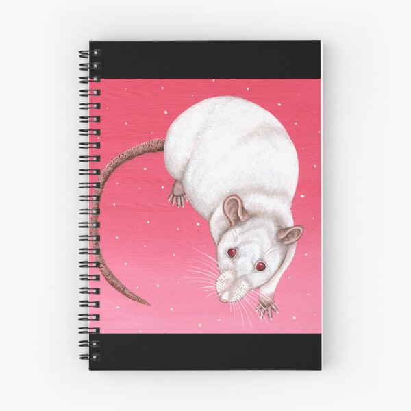Item preview, Pink Eyed White Rat Design designed and sold by WolfySilver.