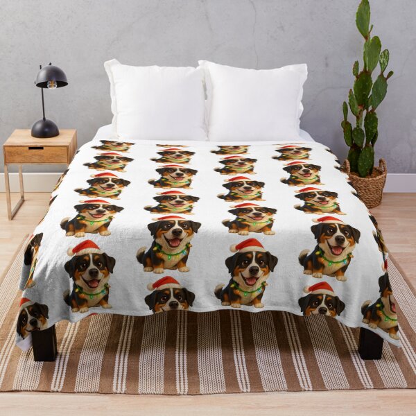 Item preview, Christmas Greater Swiss Mountain Dog designed and sold by Sillytoe.