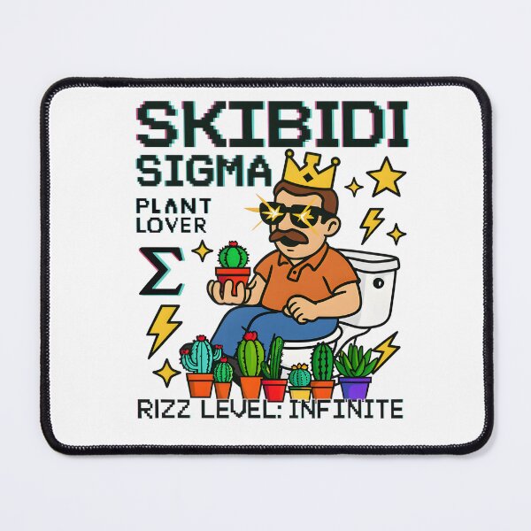 Item preview, Copy of Skibidi Sigma Travel Rizz Meme designed and sold by AnnDesignStudio.