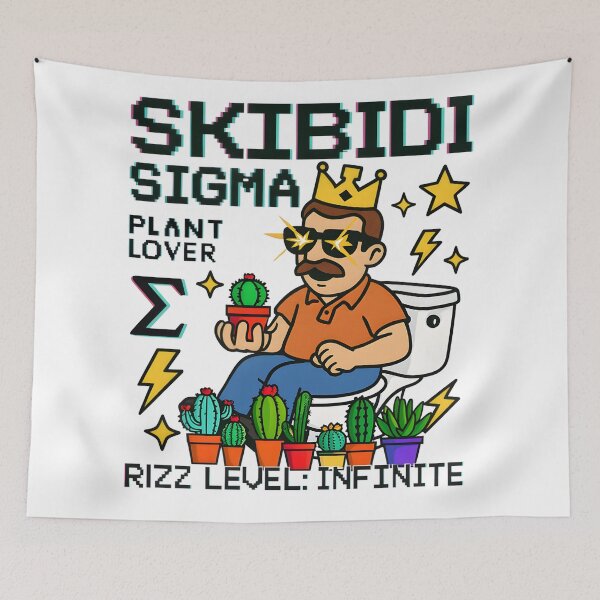 Item preview, Copy of Skibidi Sigma Travel Rizz Meme designed and sold by AnnDesignStudio.