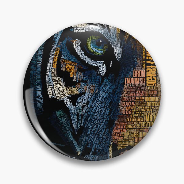 Item preview, Celebrate Wildlife with a Striking Tiger Face Composed of Colorful Typography designed and sold by OlfactoART Studio.