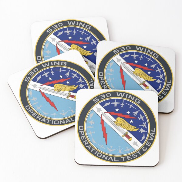 Item preview, United States Air Force 53rd Wing Operational Test & Evaluation Emblem designed and sold by CharlieDesings.