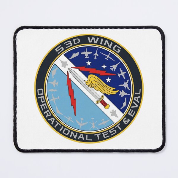 Item preview, United States Air Force 53rd Wing Operational Test & Evaluation Emblem designed and sold by CharlieDesings.