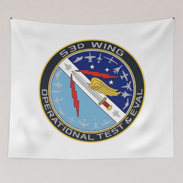 Item preview, United States Air Force 53rd Wing Operational Test & Evaluation Emblem designed and sold by CharlieDesings.