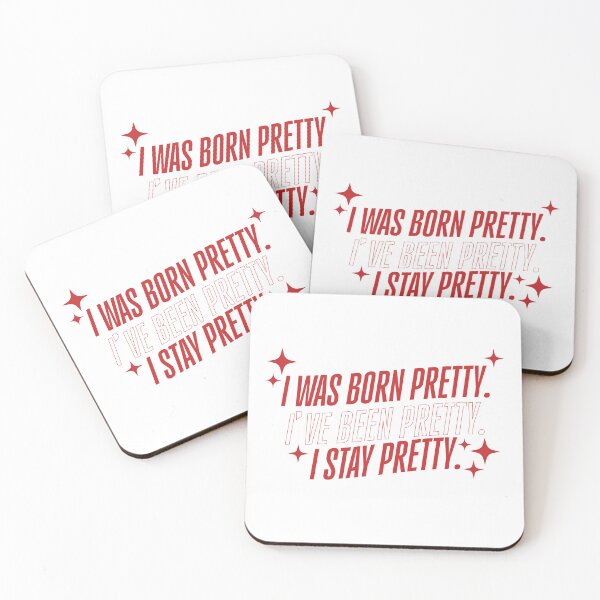 Item preview, I was born pretty. I've been pretty. I stay pretty. Hudson Williams - Heated Rivalry designed and sold by melisapaper.