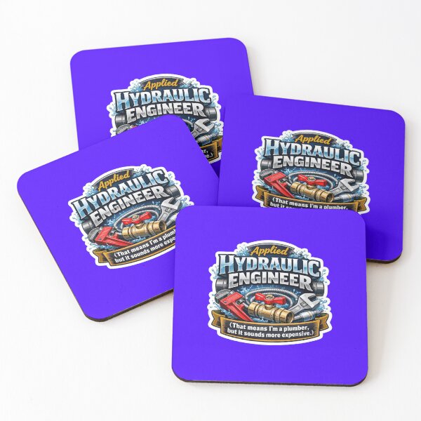 Item preview, Applied Hydraulic Engineer Plumber Humorous Professional Sticker designed and sold by Scro-Ciob-Shop.