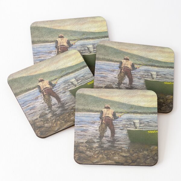Item preview, Hurried Casts and Slippery Rocks designed and sold by fishinjonny.