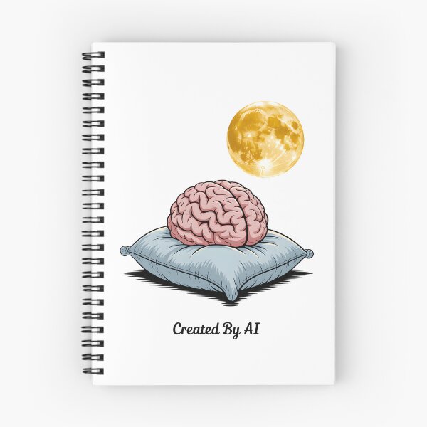 Item preview, Brain On a Pillow Created by AI designed and sold by Museum Of Non-Existing Art.