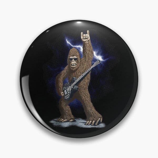 Item preview, Rock Bigfoot Sasquatch Playing on guitar Sunglasses designed and sold by Goleon12.
