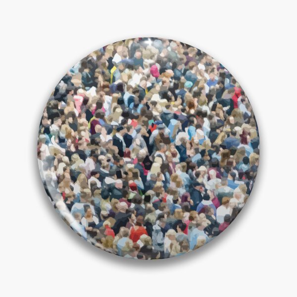 Item preview, Colorful Crowd Seen from Above designed and sold by Arturo Daniel Garcia Palomo.