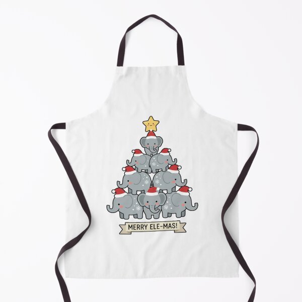 Item preview, Merry Ele-mas Christmas Elephant Stack Tree designed and sold by chattsuede.