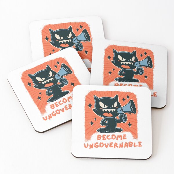 Item preview, Anarchist Protest Cat Resistance Design designed and sold by Region.
