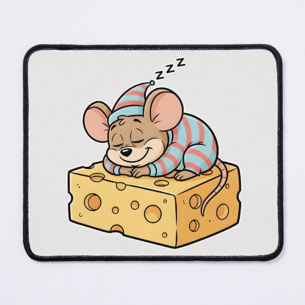 Item preview, Mouse Takes a Nap on Cheese designed and sold by Museum Of Non-Existing Art.