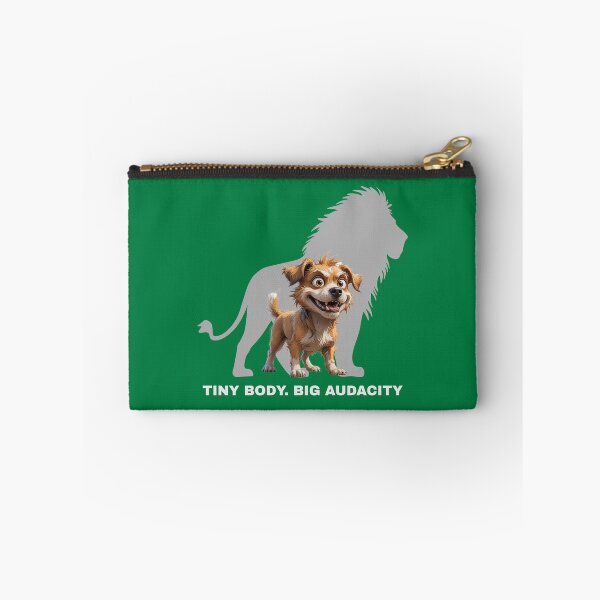 Item preview, Tiny Body. Big Audacity – Fierce Scruffy Dog Illustration designed and sold by PAPIRO SIGLO XXI.