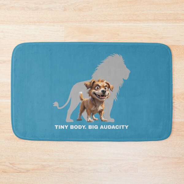 Item preview, Tiny Body. Big Audacity – Funny Scruffy Dog Illustration designed and sold by PAPIRO SIGLO XXI.
